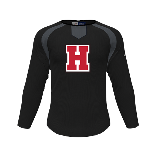 [CUS-DFW-PULL-FLC-CNK-LSL-BLK-YS-LOGO1] Pullover (Youth S, Black, Logo 1)