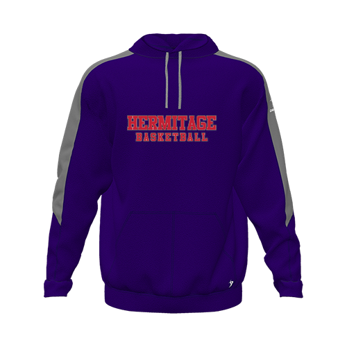 [CUS-DFW-HOOD-FLC-LSL-PUR-YXS-LOGO2] Hoodie (Youth XS, Purple, Logo 2)