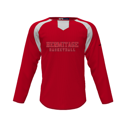 [CUS-DFW-PULL-FLC-CNK-LSL-RED-YS-LOGO2] Pullover (Youth S, Red, Logo 2)