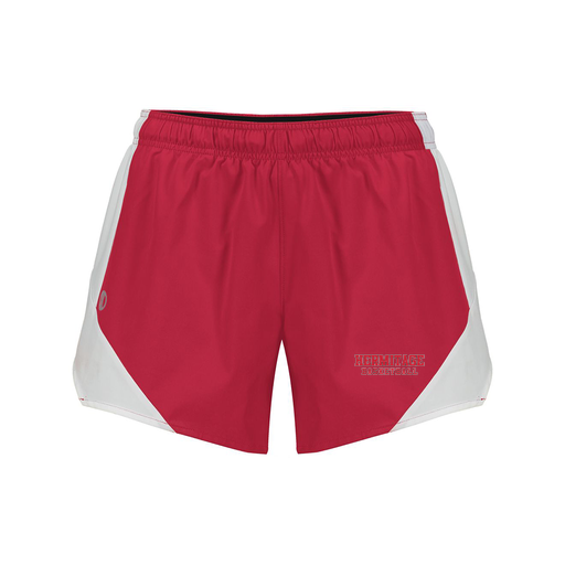 [229489.H01.S-LOGO2] Girls Olympus Shorts (Female Youth S, Red, Logo 2)
