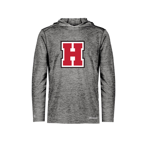 [FOLHCGBK-AS-LOGO1] Decker Men's Charge Hoodie (Adult S, Black, Logo 1)