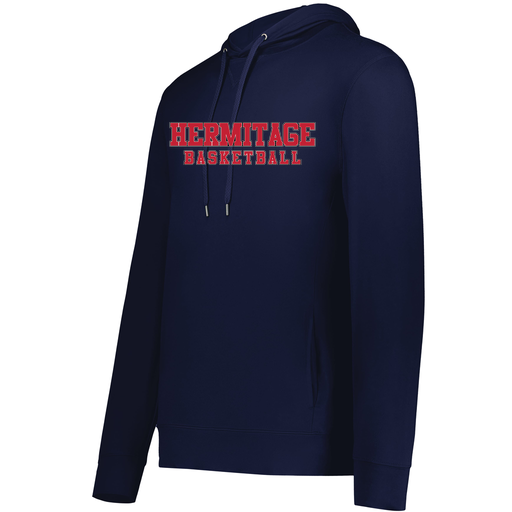 [222598.065.S-LOGO2] Men's Ventura Thin Knit Hoodie (Adult S, Navy, Logo 2)