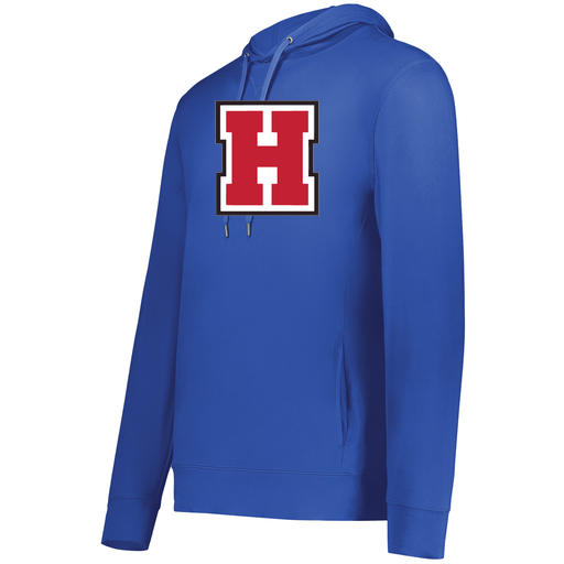 [222698.060.S-LOGO1] YOUTH VENTURA THIN KNIT HOODIE (Youth S, Royal, Logo 1)